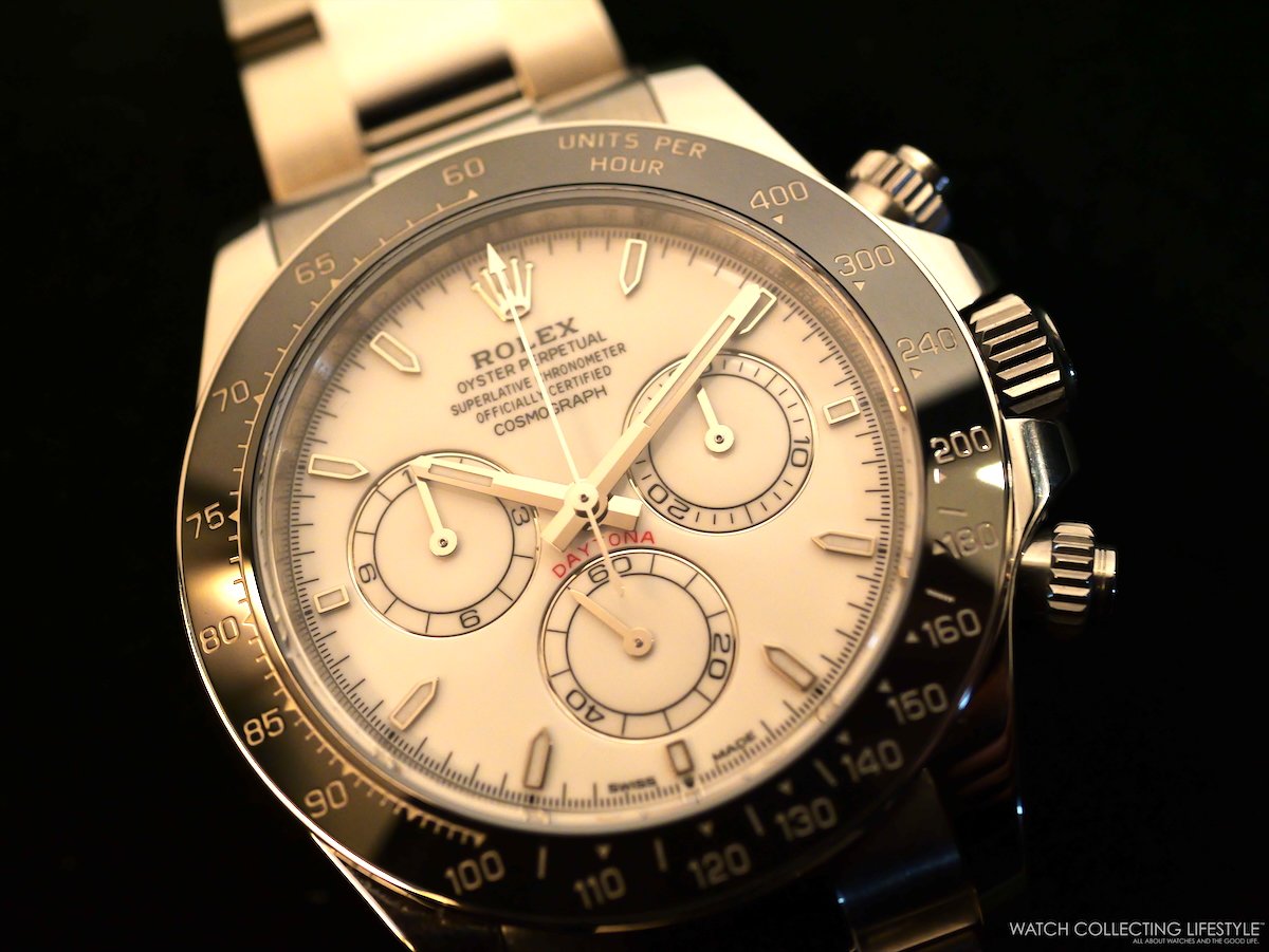 Introducing: Rolex Daytona White Enamel Dial and Anthracite Bezel